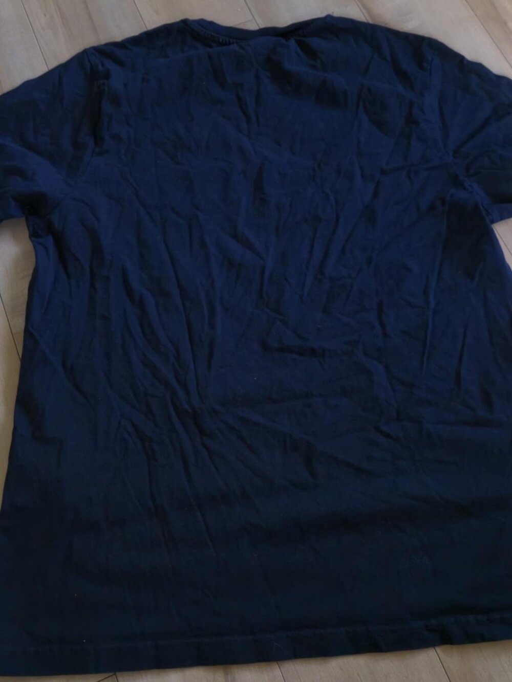 HUGO Hugo Boss Reflective Logo T-Shirt Men’s Large Navy Blue - Picture 8 of 9